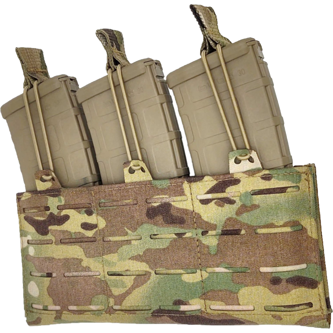 Tac Shield Rzr Molle Triple Rifle Speed Load Pouch | Vests & Chest Rigs ...