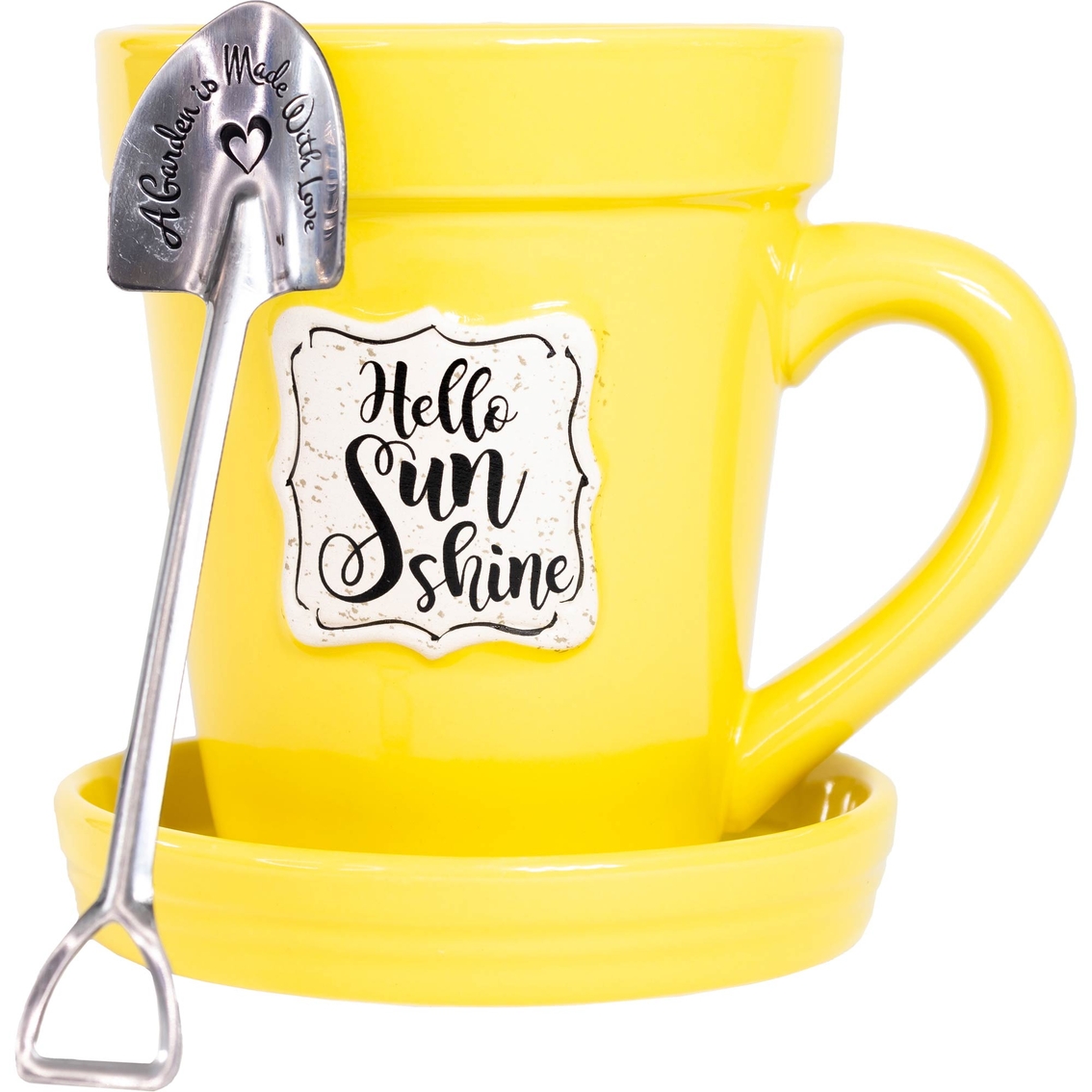 Flower Pot Mug Hello Sunshine Gift Set - Image 2 of 2