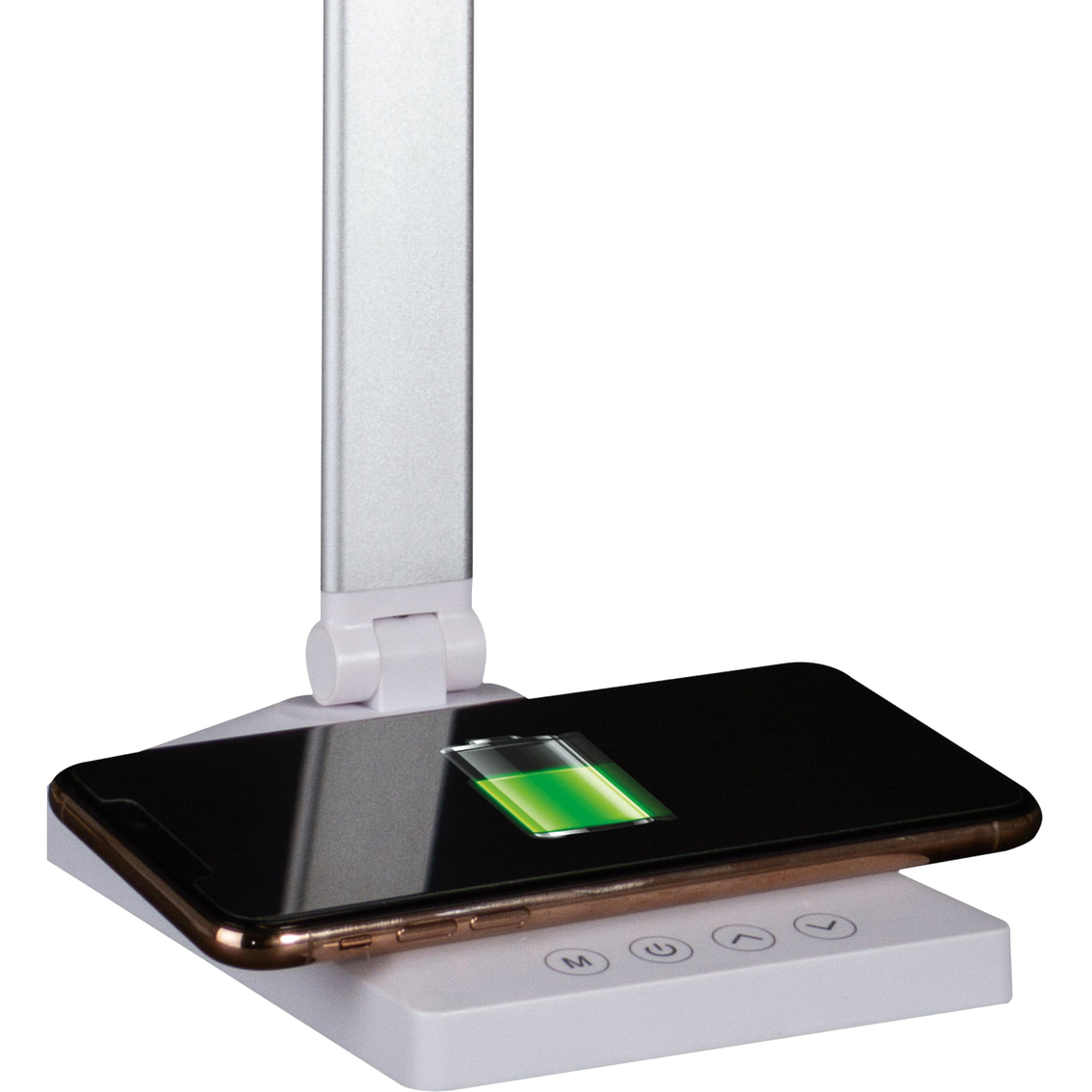 OttLite Entice LED Desk Lamp with Wireless Charging - Image 3 of 7