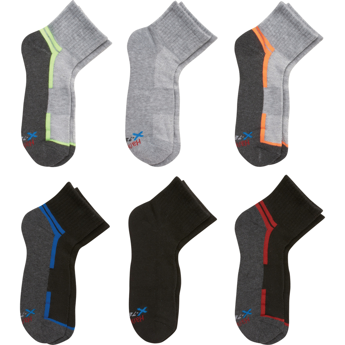 Hanes Boys X-temp Ankle Socks | Boys 8-20 | Clothing & Accessories ...