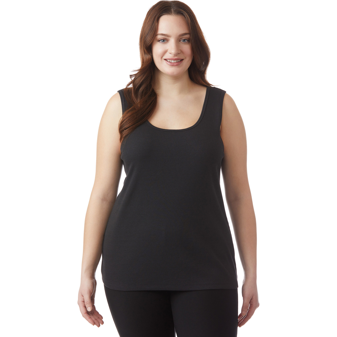 Jw Plus Size Ribbed Knit Tank Top | Tops | Clothing & Accessories ...
