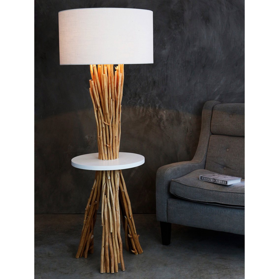 Artiva USA Woodland Floor Lamp - Image 2 of 4