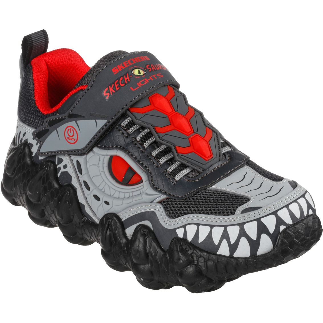 Skechers Preschool Boys Skech O Saurus Lights Dino Tracker Shoes ...