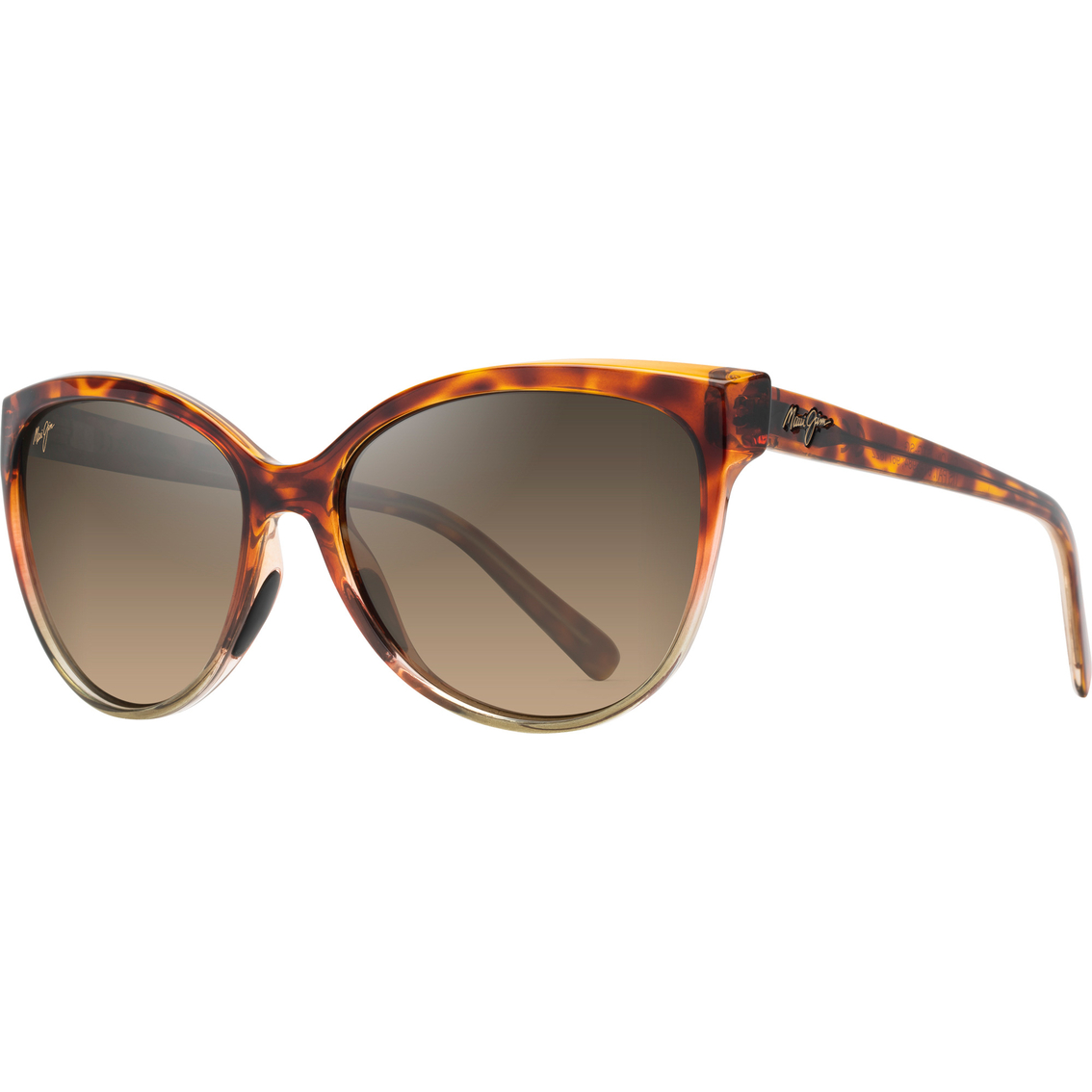Maui Jim 'olu'olu Polarizedplus2 Cat Eye Sunglasses Gs5370 | Sunglasses ...