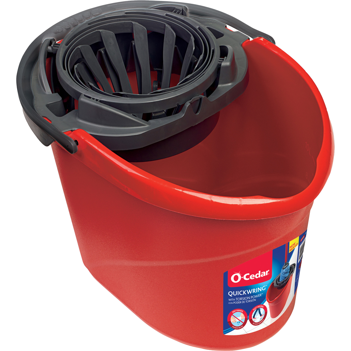 O-Cedar Quick Wring Bucket Torsion Spout Label - Image 2 of 3