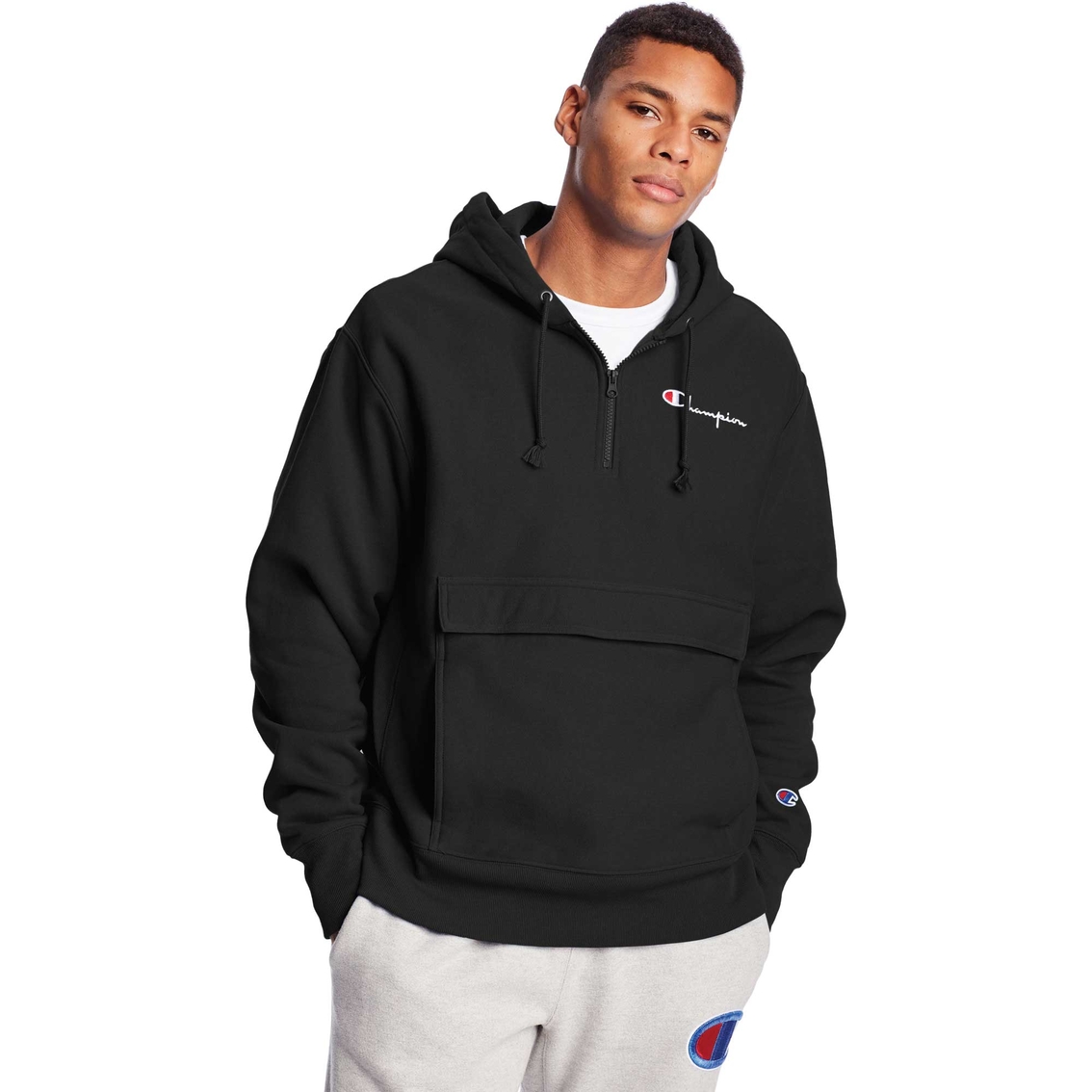 Champion Reverse Weave Anorak | Jackets | Clothing & Accessories | Shop ...