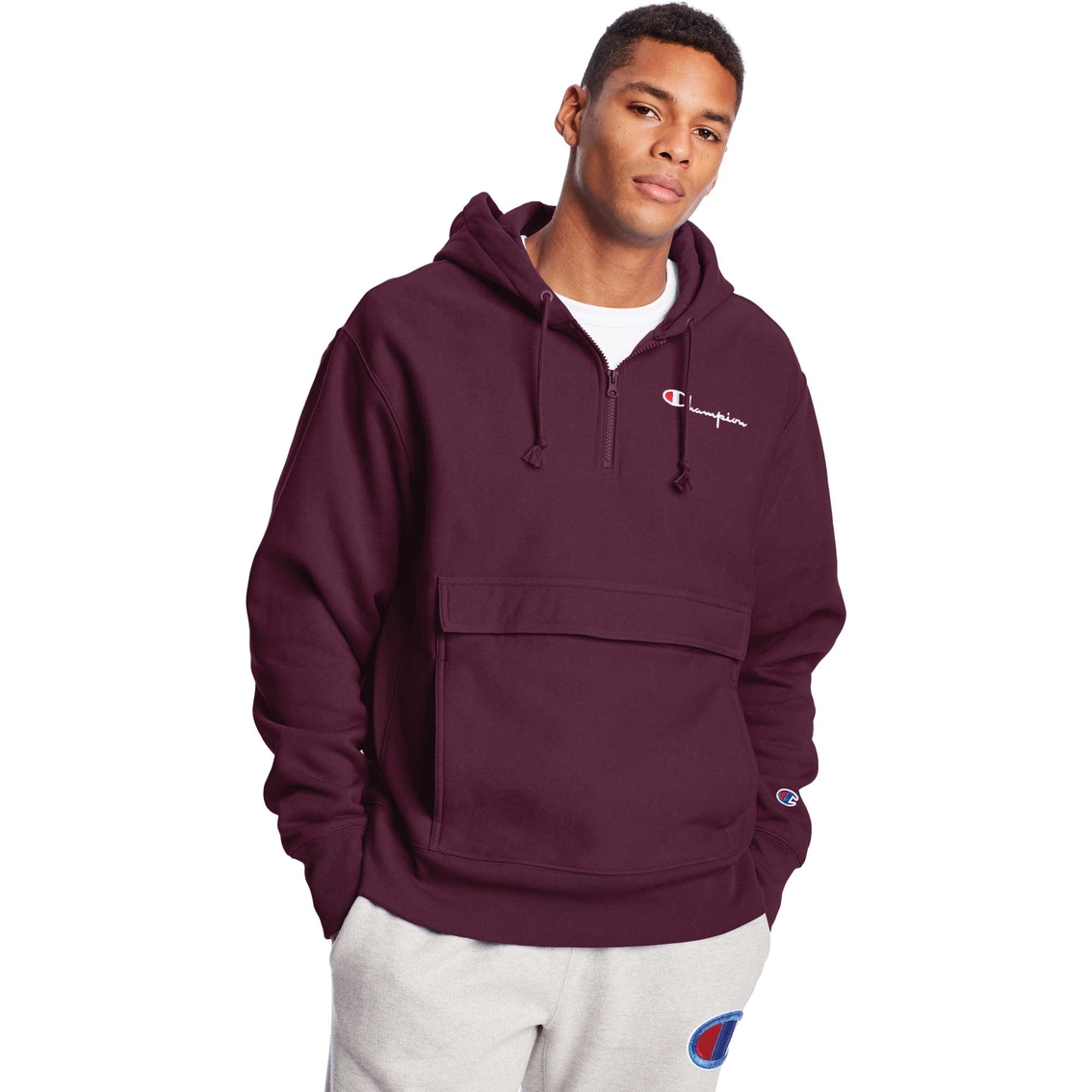 Champion Reverse Weave Anorak | Shirts | Clothing & Accessories | Shop ...