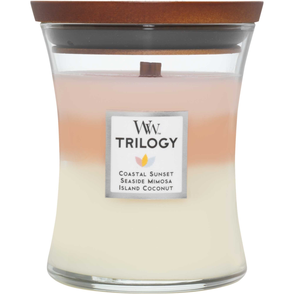 Icy Wonderland Trilogy Medium Hourglass Candle - Candles To My Door