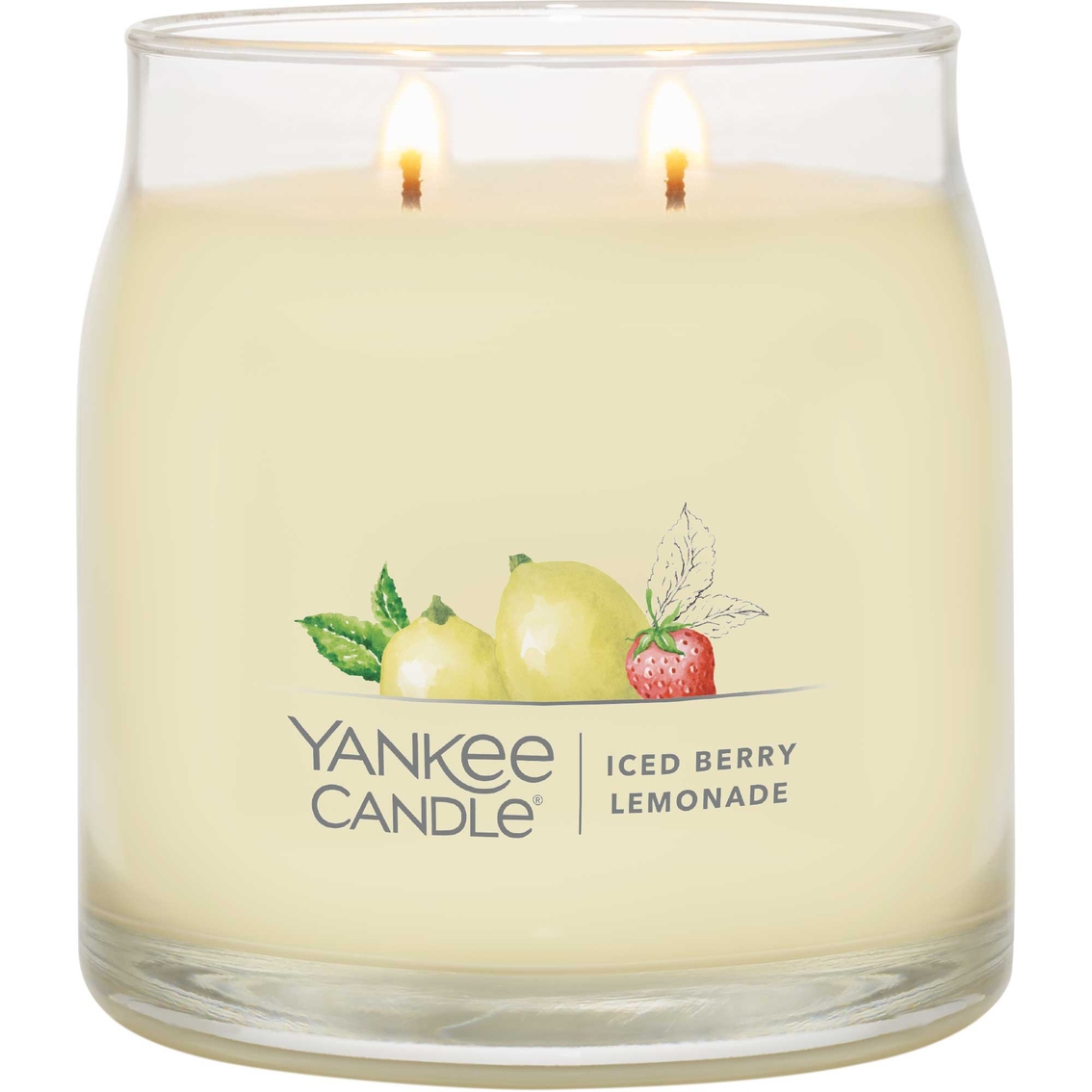 Yankee Candle Iced Berry Lemonade Signature Medium Jar Candle - Image 2 of 2