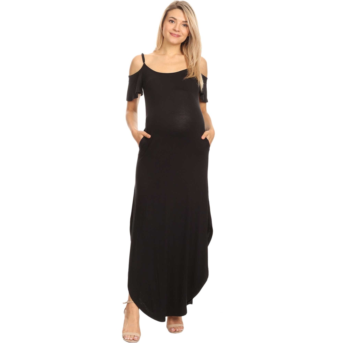 White Mark Maternity Reta Maxi Dress | Dresses | Clothing & Accessories ...