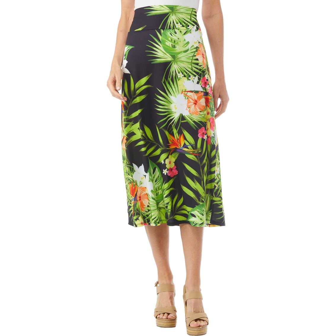 Passports Ity Bold Tropical Floral Skirt | Skirts | Clothing ...