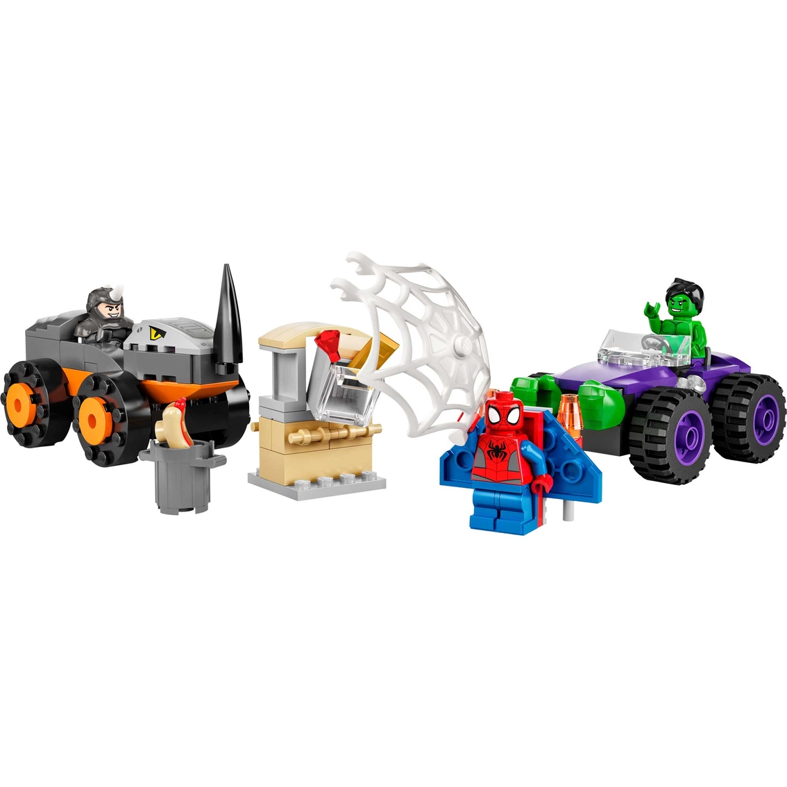 LEGO Spidey: Hulk vs. Rhino Truck Showdown 10782 - Image 2 of 3