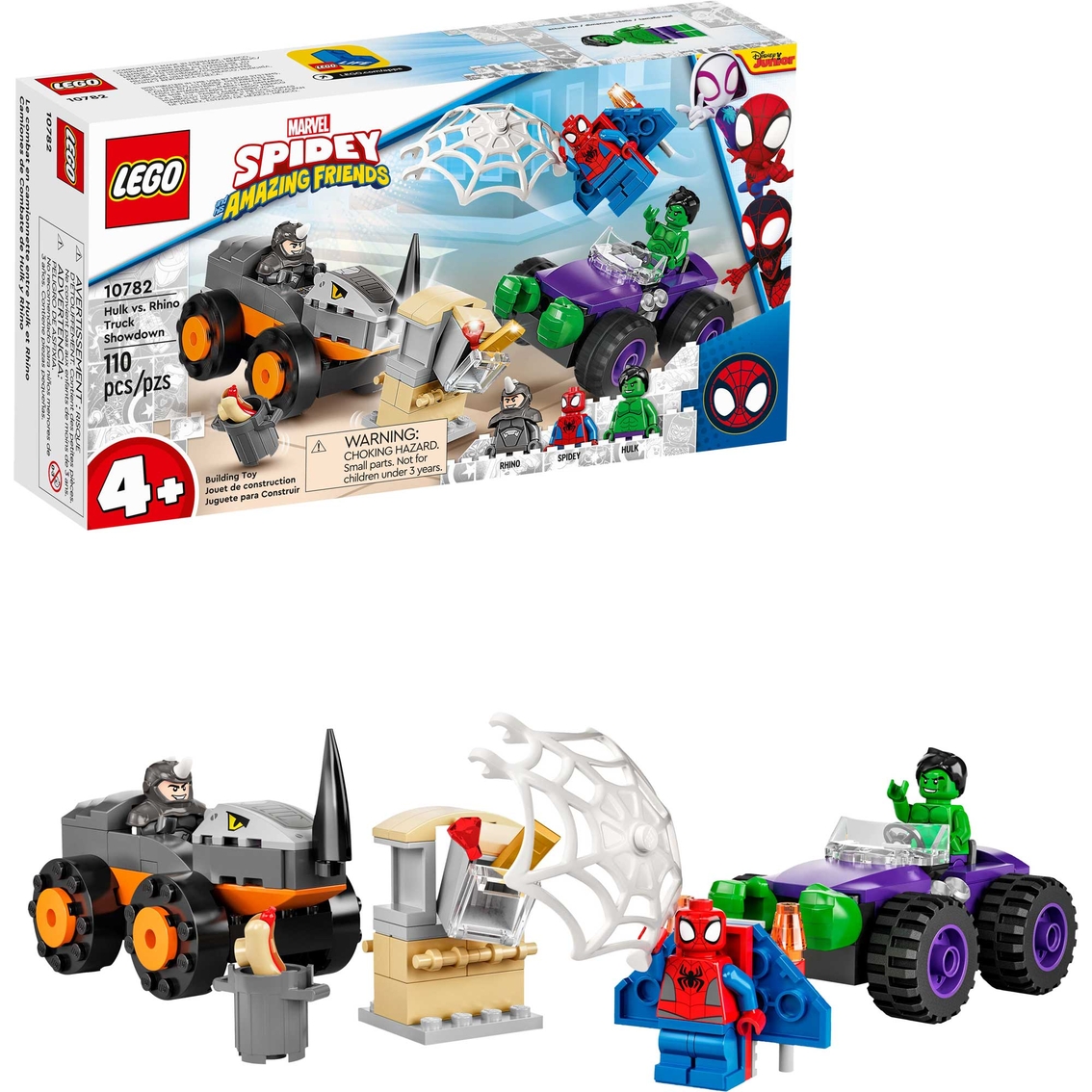 LEGO Spidey: Hulk vs. Rhino Truck Showdown 10782 - Image 3 of 3