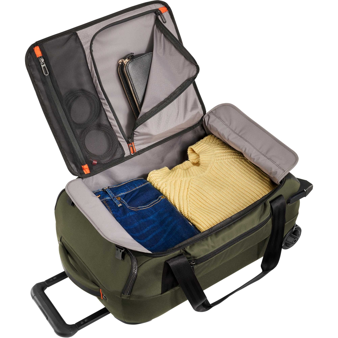 Briggs & Riley ZDX 21 in. Carry On Wheeled Duffel - Image 7 of 10