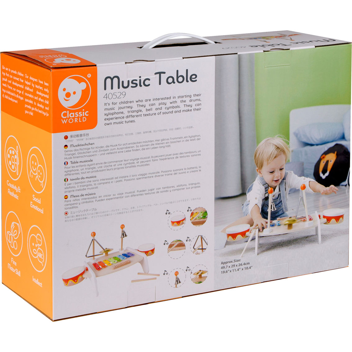 Classic Toy Wood Music Table - Image 2 of 6