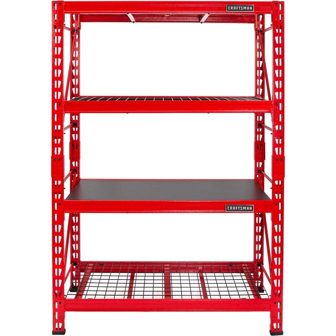 Craftsman 2-Shelf 3 ft. Tall Stackable Tool Chest Depth Storage Rack, 2 pk. - Image 3 of 10