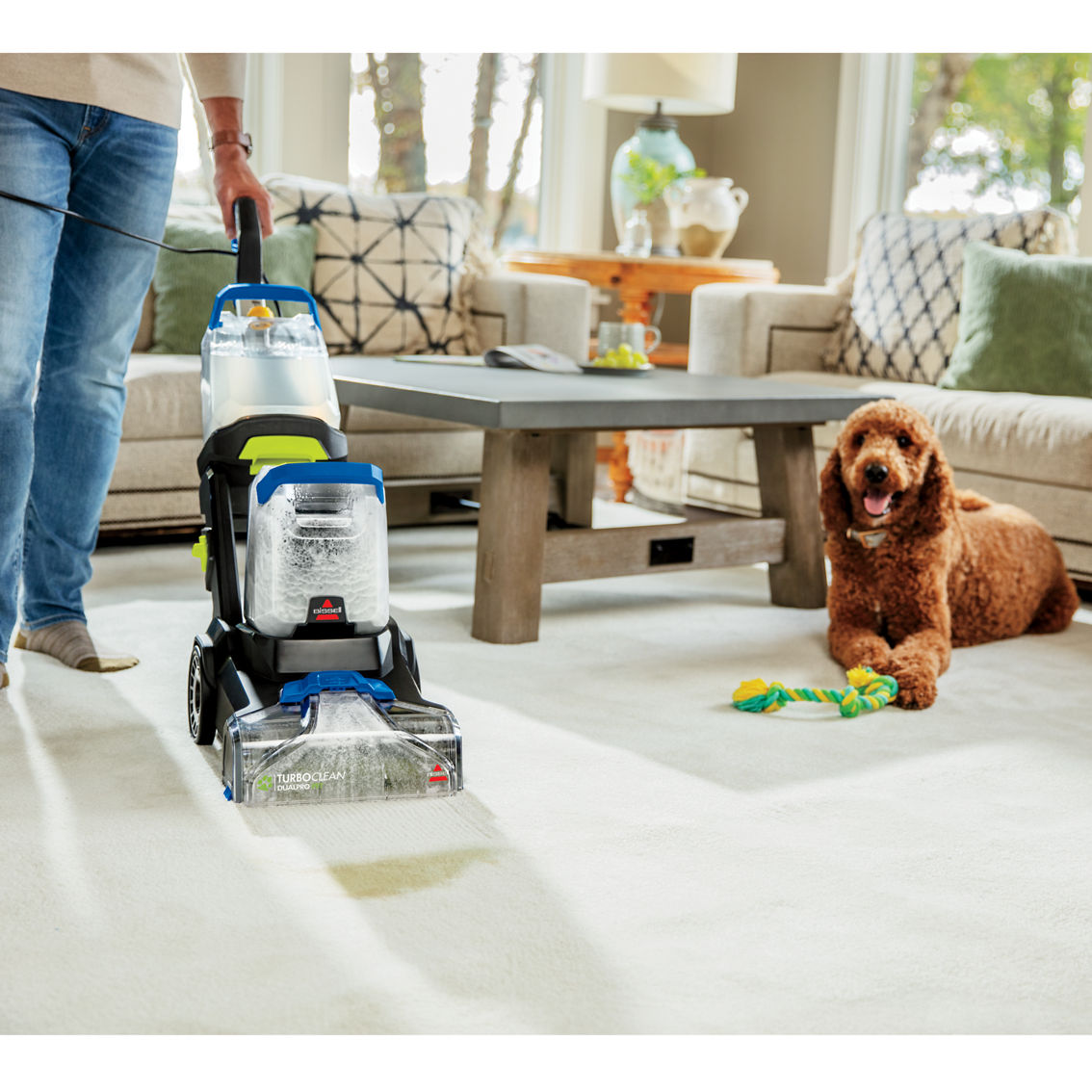 Bissell TurboClean DualPro Pet Carpet Cleaner - Image 5 of 10