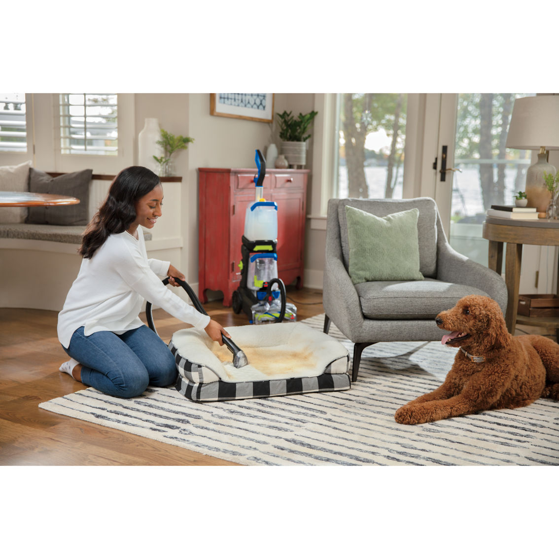 Bissell TurboClean DualPro Pet Carpet Cleaner - Image 6 of 10