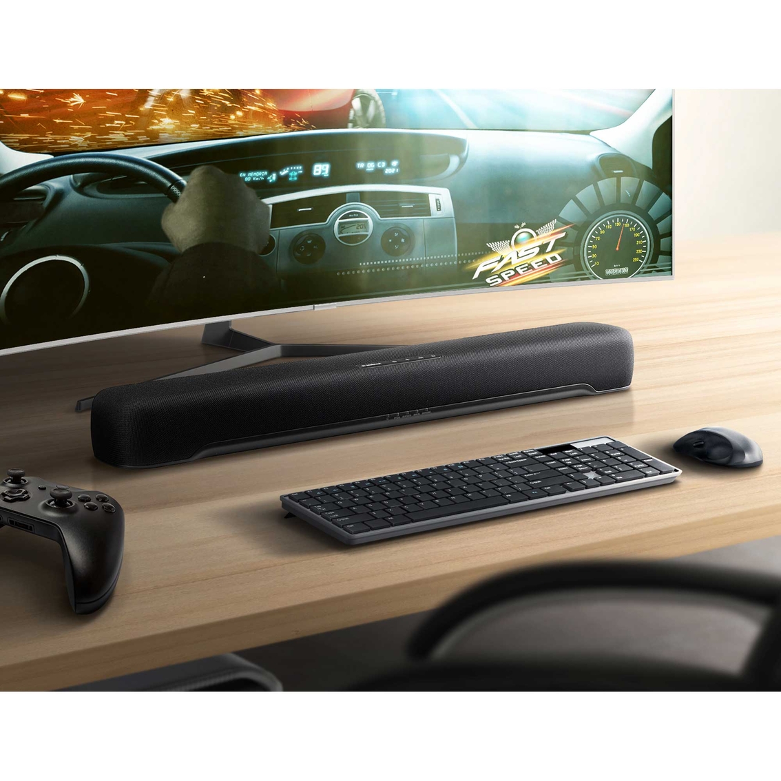 Yamaha Compact Soundbar with Built In Subwoofer and Bluetooth - Image 6 of 6