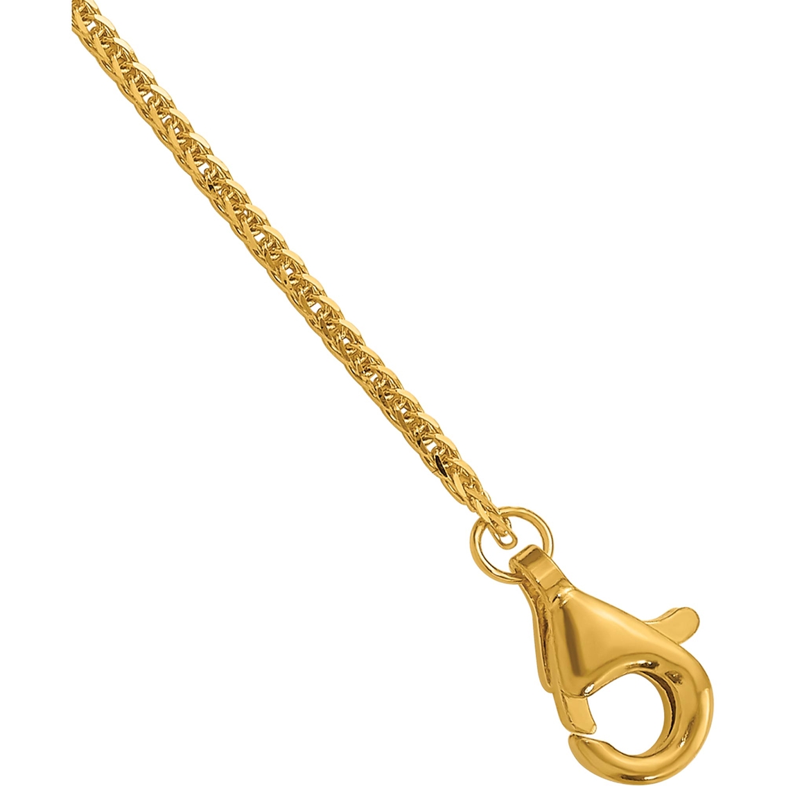 24K Pure Gold 1.3mm Wheat Chain - Image 4 of 6
