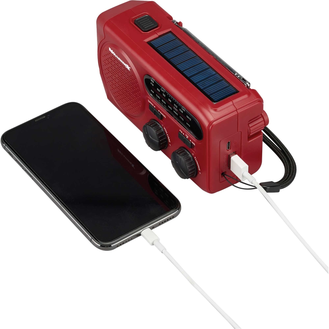 WeatherX WR281R Flashlight with Solar Power and Bluetooth Speaker - Image 2 of 3
