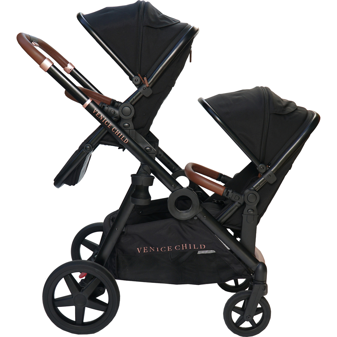 Venice Child Maverick Stroller and 2nd Toddler Seat - Image 1 of 10