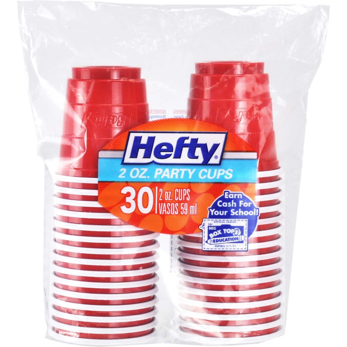 Hefty Party Cups 2 Oz.  Disposable Tableware & Napkins
