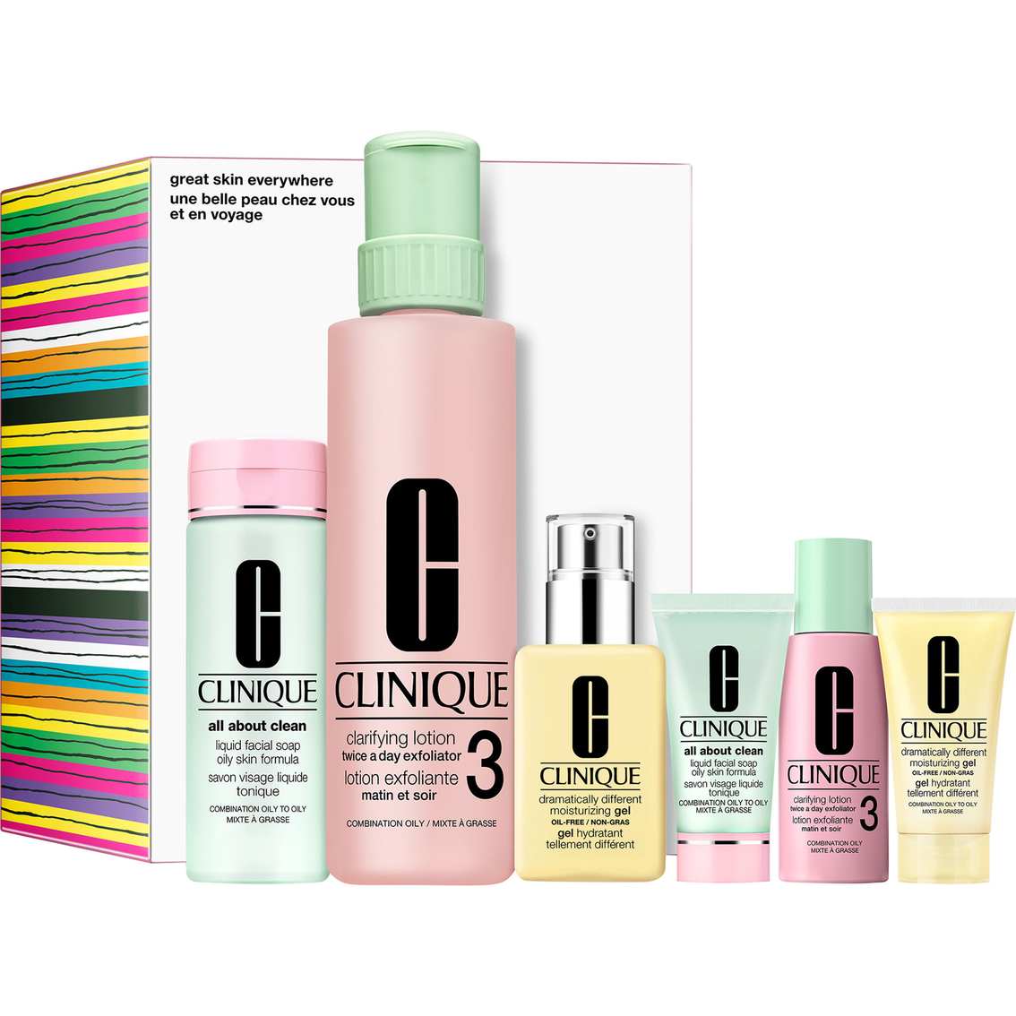 Clinique Great Skin Everywhere: Skincare 6 pc. Set For Oilier Skin - Image 2 of 2