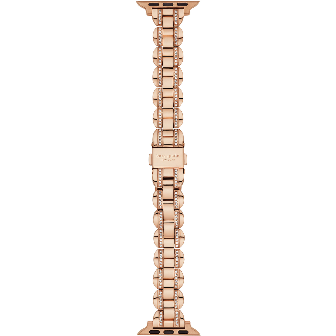 Kate Spade New York Rose Gold Tone Scalloped Links Watch Band For Apple ...