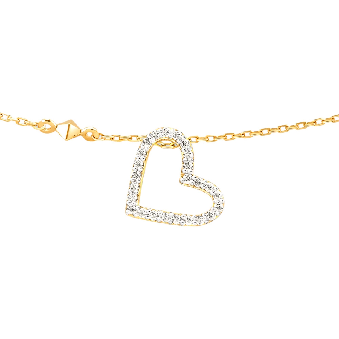 Kendra Scott 14K Gold Open Heart 1/10 CTW Diamond Pendant Necklace - Image 3 of 3