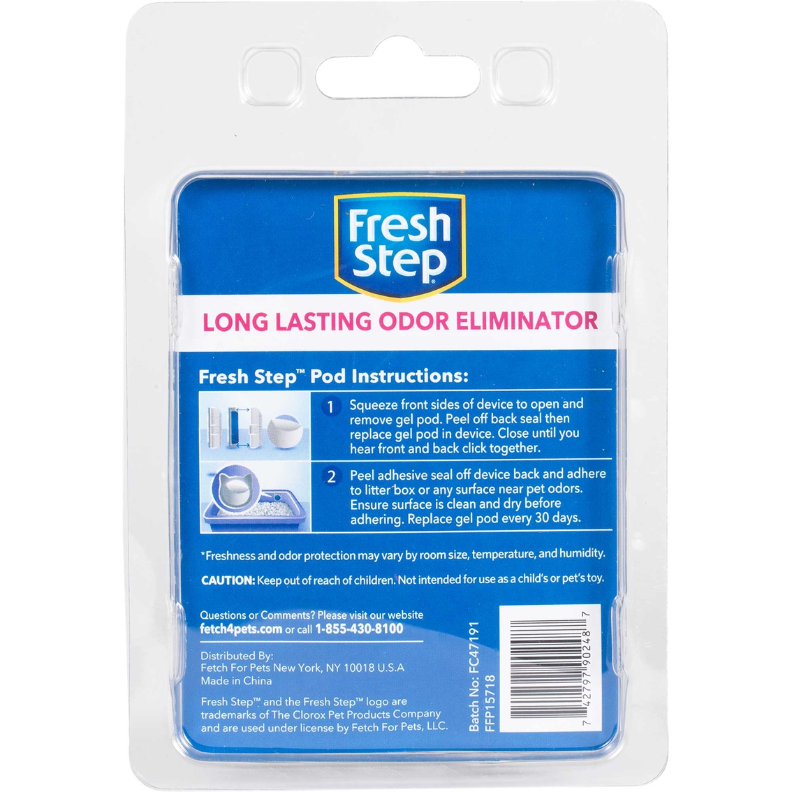 Fresh Step Litter Box Deodorizing Gel Pod 2 pk. - Image 2 of 2