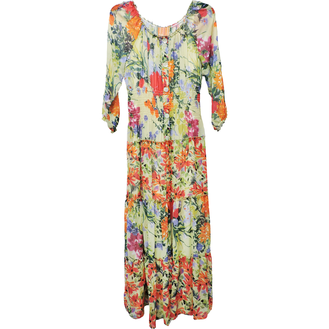 Figueroa & Flower Floral Maxi Dress | Dresses | Clothing & Accessories ...