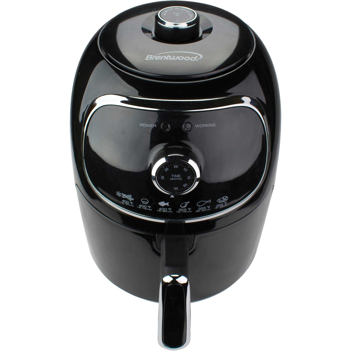 Brentwood 2 qt. Small Electric Air Fryer with Timer and Temperature Control - Image 4 of 6