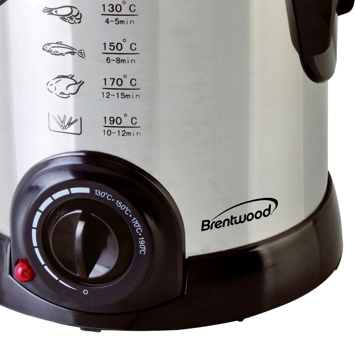 Brentwood 1L Stainless Steel Electric Deep Fryer - Image 4 of 4