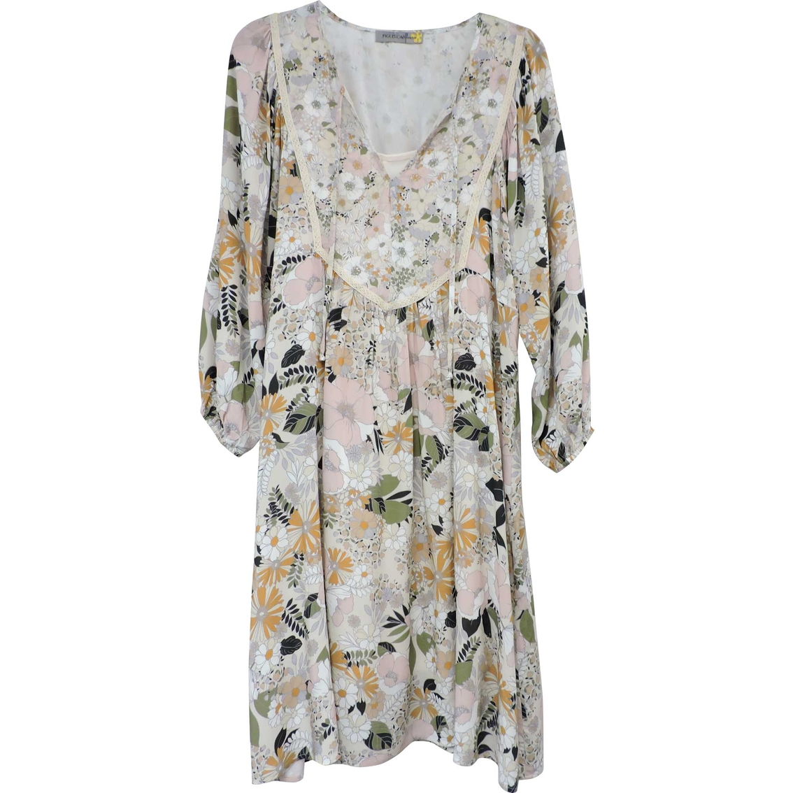 Figueroa & Flower Mixed Floral Print Midi Dress | Dresses | Clothing ...
