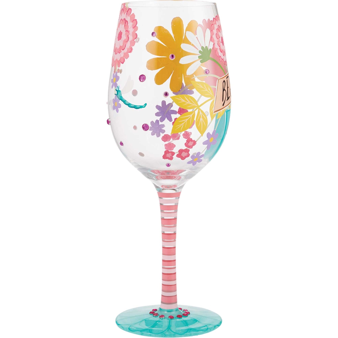 Lolita Best Mom Ever Wine Glass - Image 2 of 2