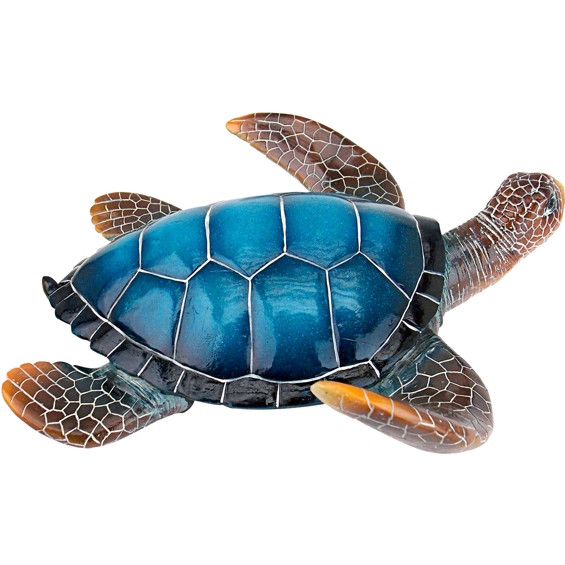 Design Toscano Large Blue Sea Turtle Statue - Image 3 of 7