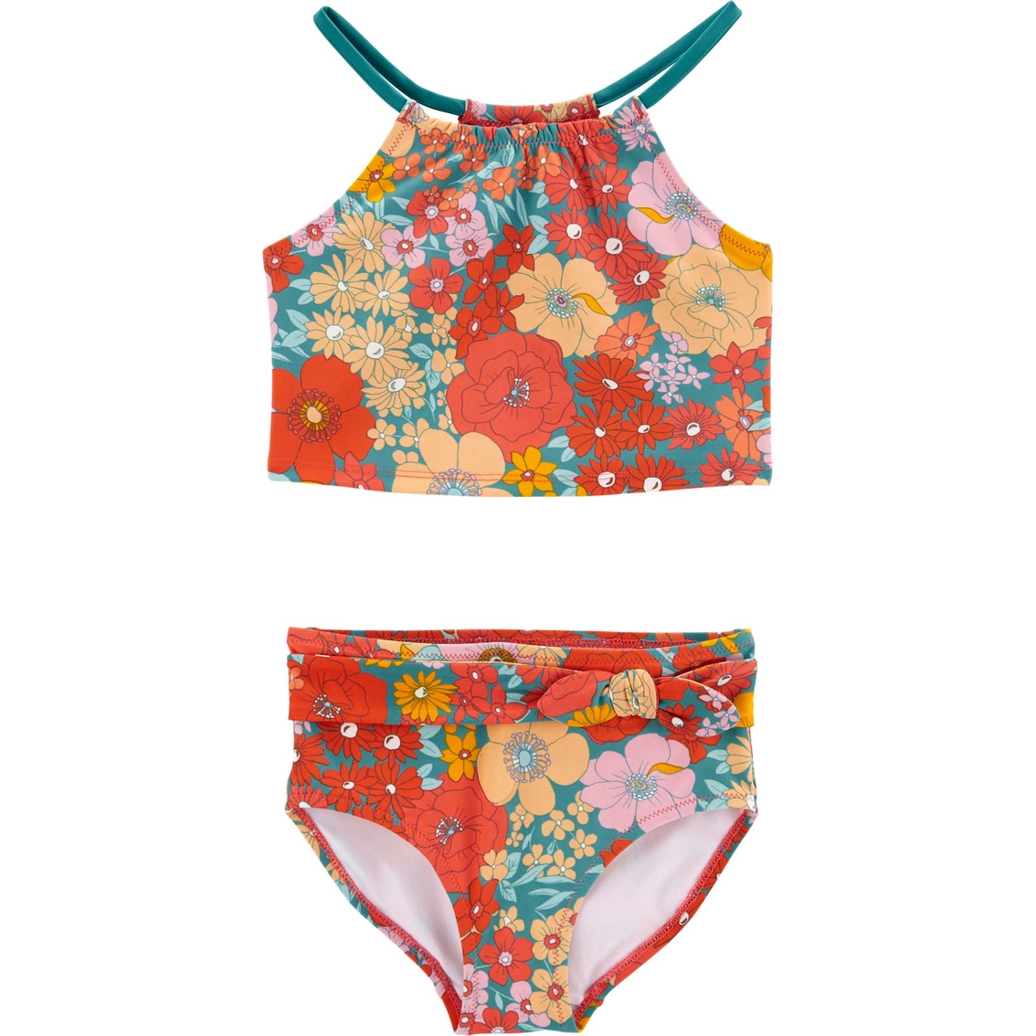 Carter's Girls Two Piece Floral Tankini | Children's Swimwear | Swim ...