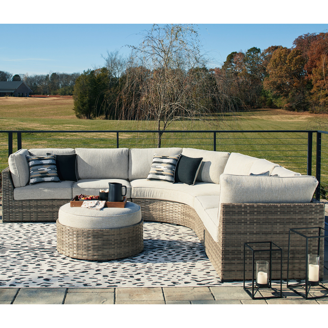 Signature Design by Ashley Calworth Outdoor 6 pc. Set - Image 2 of 6