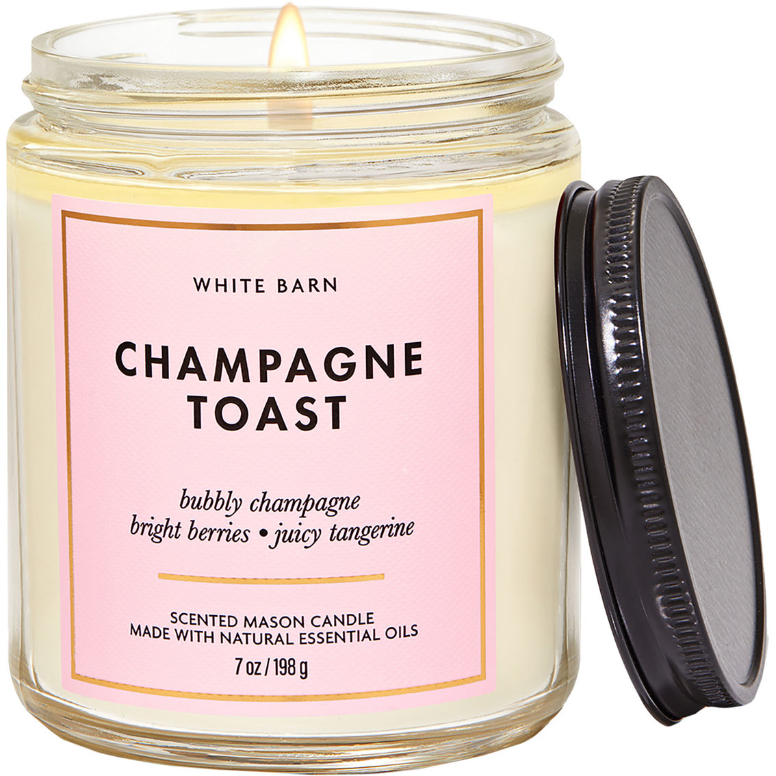 Bath & Body Works Champagne Toast Single Wick Candle, Candles & Home  Fragrance, Household
