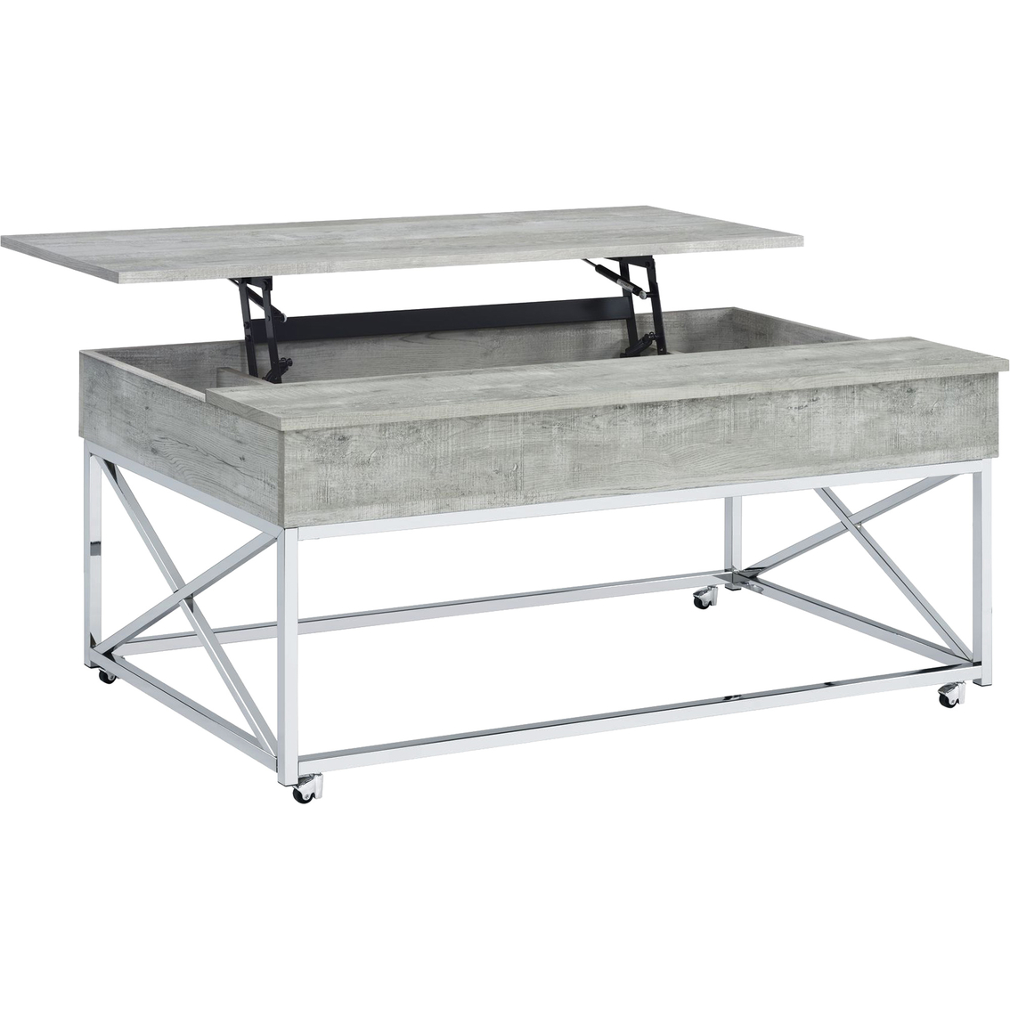 Elements Eliza Coffee Table with Lift Top and Casters - Image 4 of 10