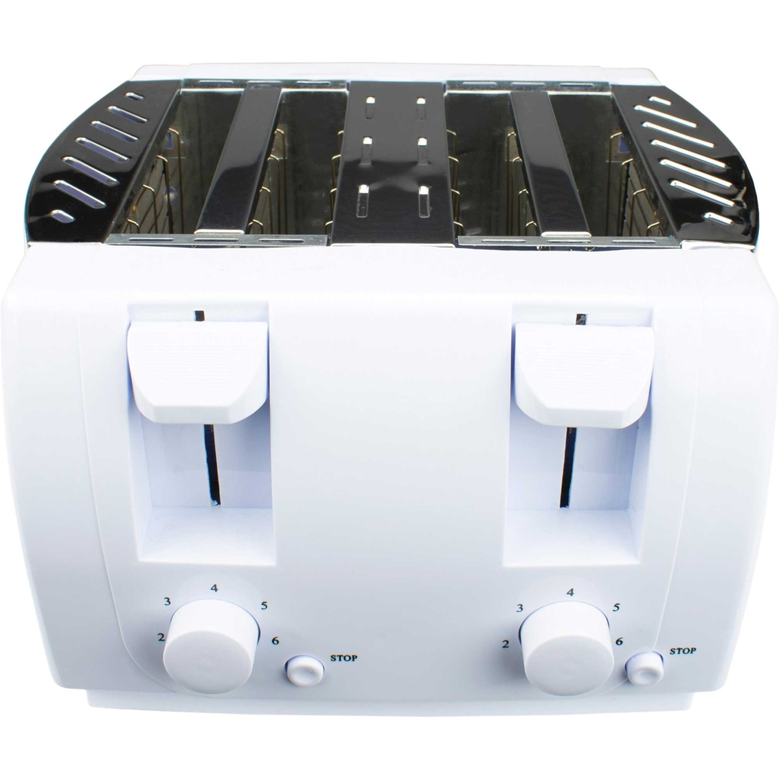 Brentwood Cool Touch 4 Slice Toaster, White - Image 2 of 6