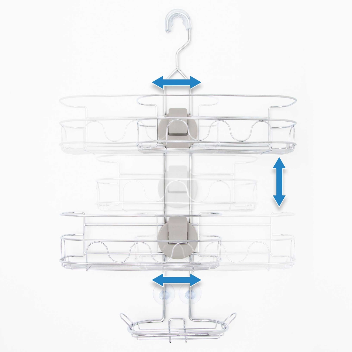 Kenney - Easyslide Adjustable Shower Caddy