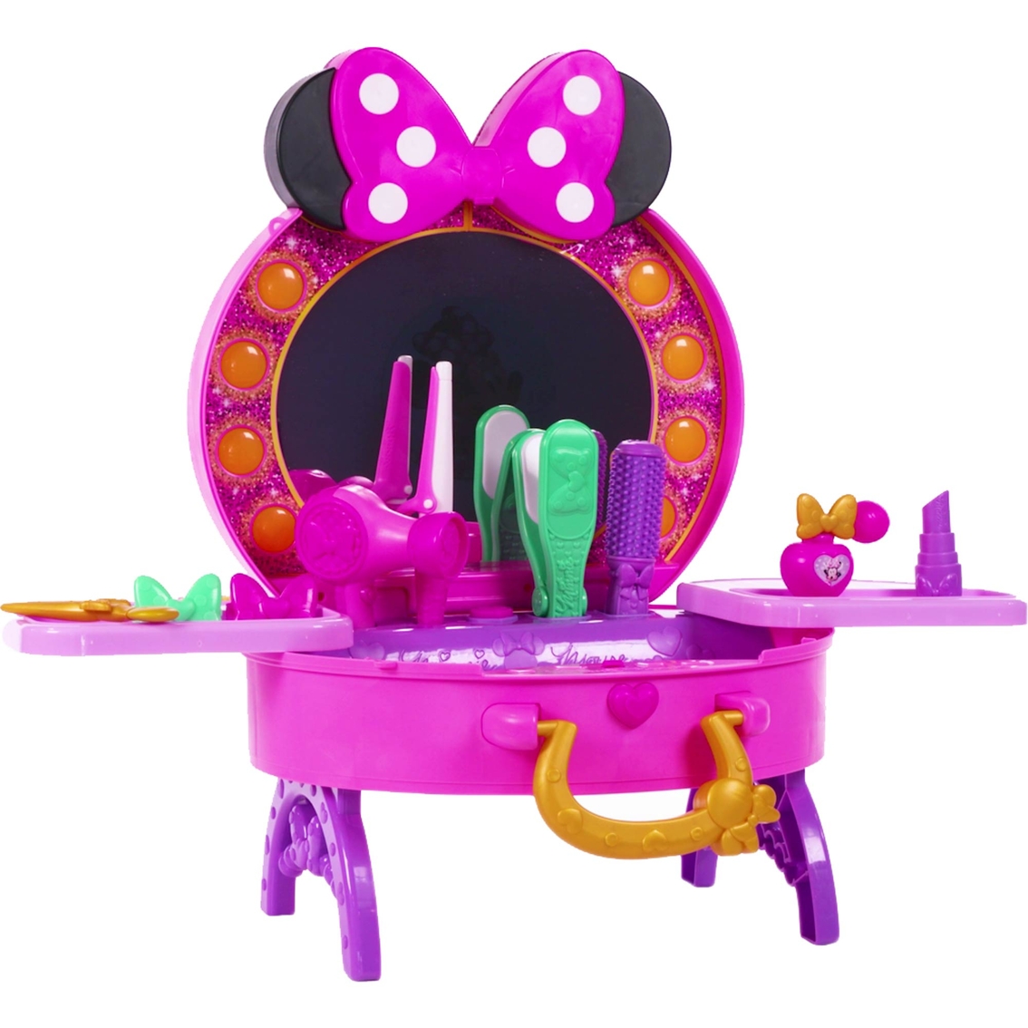 Just Play Disney Junior Minnie Mouse Get Glam Magic Vanity - Image 2 of 3