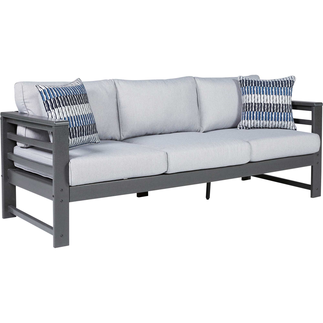 Signature Design by Ashley Amora Collection Outdoor Sofa with Cushion - Image 3 of 7