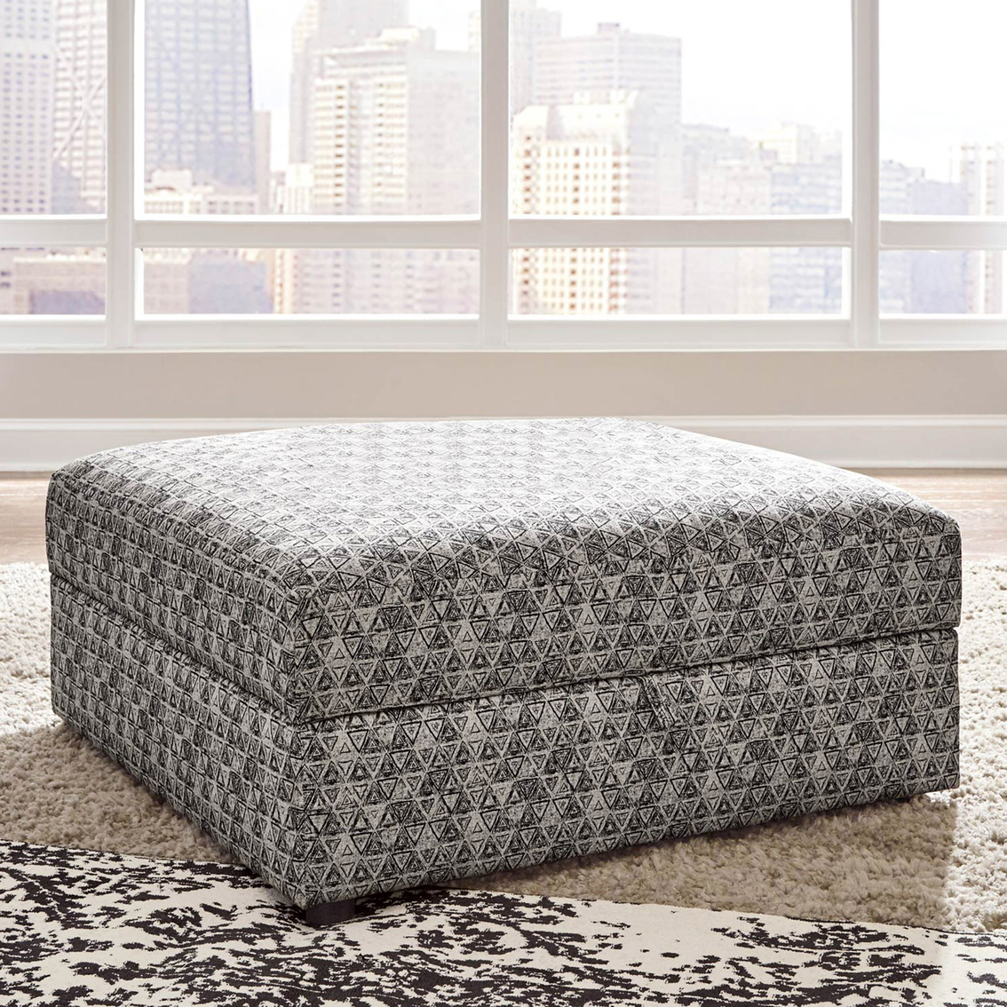 Signature Design by Ashley Kellway Ottoman with Storage - Image 3 of 4