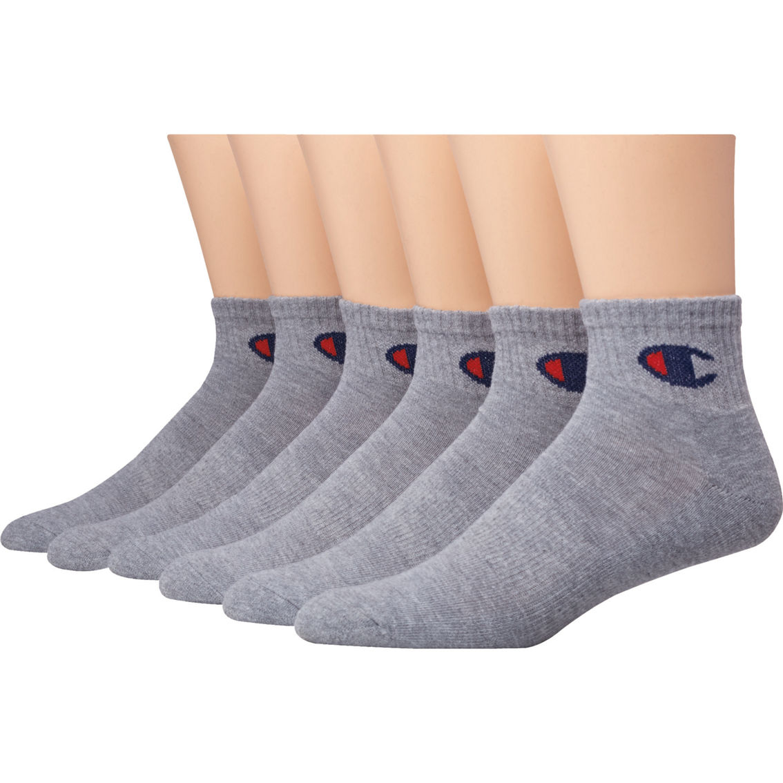 Champion Men's 6 Pk. Ankle Socks | Socks | Clothing & Accessories ...