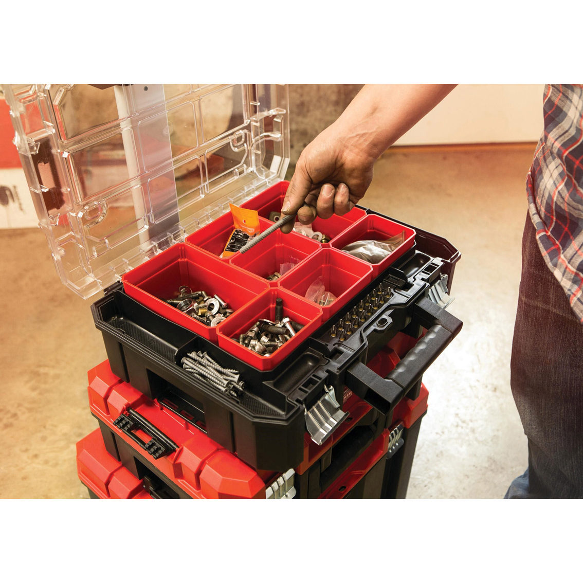 Craftsman Tradestack System 22 In. Tower Tool Box | Tool Boxes ...