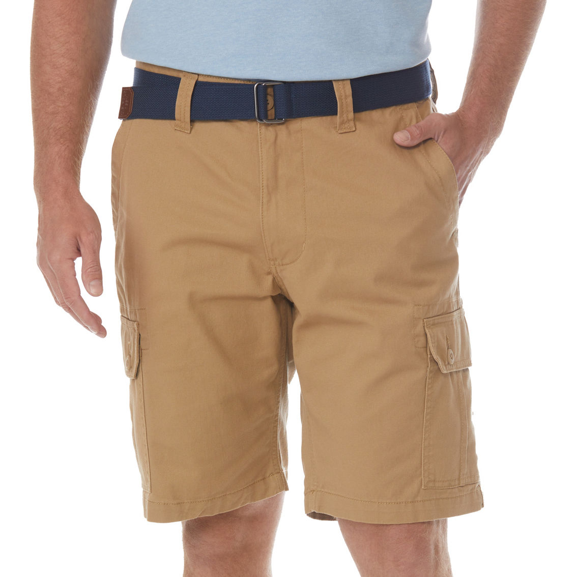 US Polo Assn Twill Belted Cargo Shorts - Image 2 of 2