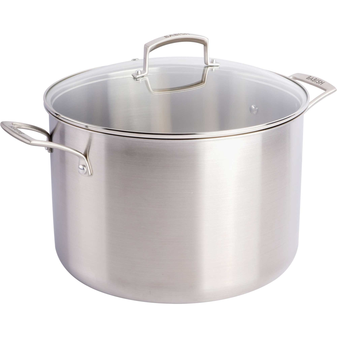 Babish 12 Qt. Tri Ply Stainless Steel Stock Pot With Lid | Stock Pots ...